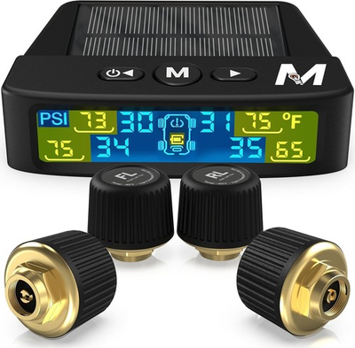 #ad NEW MARCALA 4 Sensor Trailer Tire Pressure Monitoring System TPMS $35.99