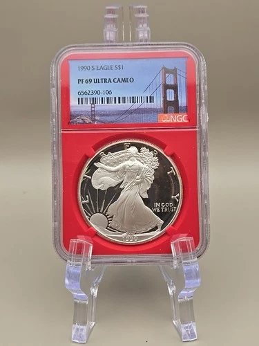 2009 S American Silver Eagle NGC PF69 Ultra Cameo