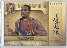 2012-13 Panini Gold Standard Marks of Gold 141/149 Fat Lever #6 Auto 0o9