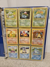 Original Pokemon Complete 151/150 Base 35x Holos 1st Shadowless Vintage Birds
