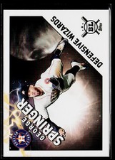 2020 Topps Big League #DW-7 George Springer Defensive Wizards