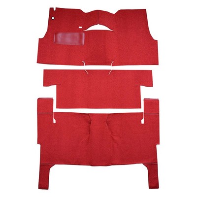 For Chevy Two-Ten Series 55 Carpet Standard Replacement Cut & Sewn Black