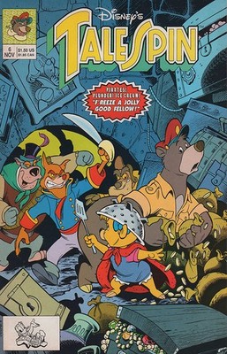 Tale Spin #6 FN; Disney | Disney's TaleSpin - w/Bag+Board