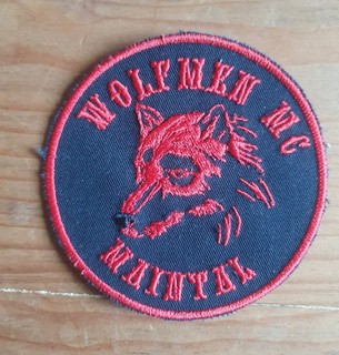Patches Aufnäher MC Wolfmen MC Maintal NEU d 9 cm