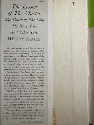 The New York Edition of Henry James Volume XV (Hc 1937 ex-library