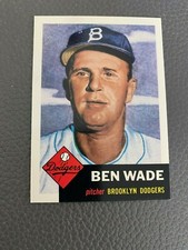 1991 Archives (1953)  #4 Ben Wade - Brooklyn Dodgers