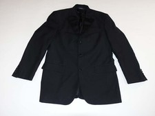 Brooks Brothers Men's Tuxedo Jacket Size 40 Regular Black 100 Wool 3 Button 40R