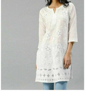 Chikankari Beautiful Women Cotton Kurta,Indian Dark Purple Women Summer Dress, Chikankari Beautiful Women Cotton Kurta,Indian Dark Purple Women Summer Dress,