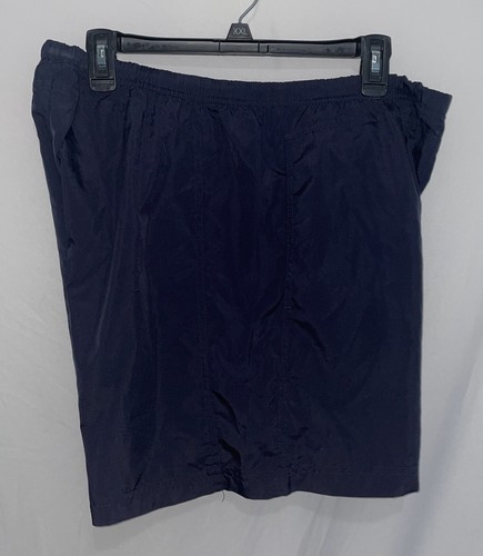 Vintage Reebok Tennis Shorts Adult XL Blue Drawstring Polyester Light Weight - Imagen 5 de 8