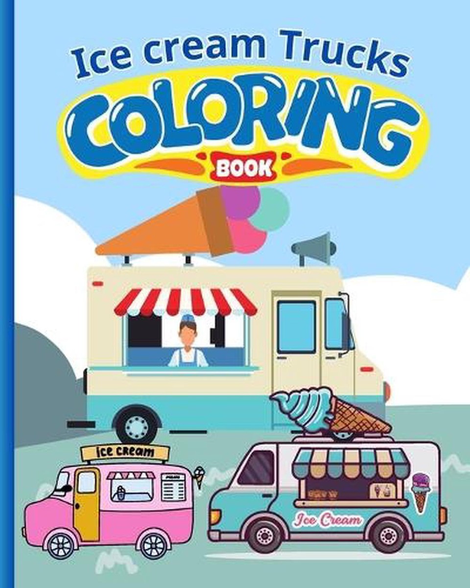 Ice Cream Truck Coloring Page Ice Cream Truck Coloring Page Stock