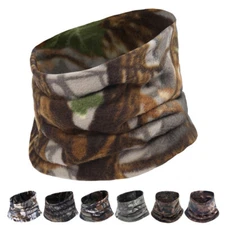 Winter Thermal Neck Gaiter Fleece Headwear Scarf Neck Warmer Ski Face Mask