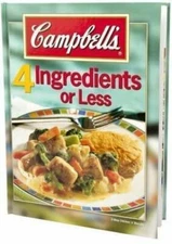 Campbells 4 Ingredients or Less Cookbook - Hardcover By na - GOOD