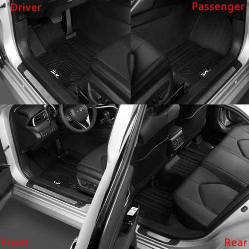 3W Floor Mats For Toyota Camry 20182023 All Weather Rubber Floor Liner Mat Set eBay