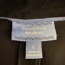 Ladies Jacket Size L Black Vera Wang Bnwot Trimmed With Gems Stunning