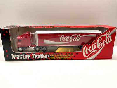 Coca Cola Coke K100 Kenworth Tractor Trailer Ertl 1/64th Scale