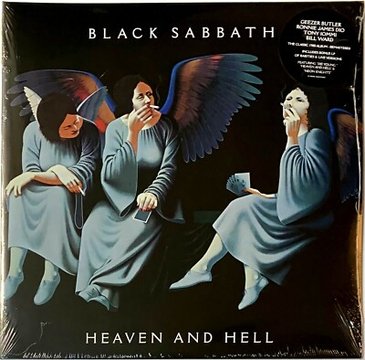 Black Sabbath Heaven & Hell [Black Vinyl] LP Record Album [Sealed