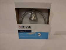 MOEN Banbury Towel Ring in Spot Resist Brushed Nickel