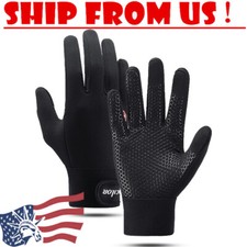 Women Men Touchscreen Full Fingers Gloves Winter Ski Driving Warm Mittens Gloves
