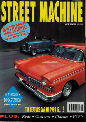 Street Machine Magazine 1990 June Classic Cruiser Consul Capri's Turn 1755F