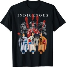Native American Indigenous Red Hand Indian Blood Themed T-Shirt