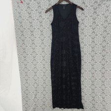 Express v neck velvet floral maxi slip dress size 1or 2