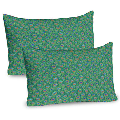 Peafowl Bohemian Entwurf 2 Teiliges Kissenbezugs Set 40x80cm