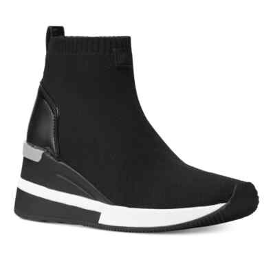 MICHAEL Michael Kors Skyler Stretch-Knit Sock Sneaker Size