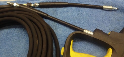 NILFISK E140 2-9 S XTRA TO KARCHER & NILFISK REPLACEMENT 15 M HOSE RUBBER 1 WIRE - Picture 8 of 9