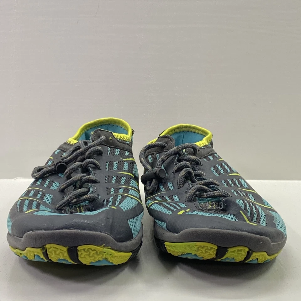 Zapato deportivo Body Glove Dynamo Rapid para mujer talla 9 azul amarillo verde azulado Foto 3 de 4