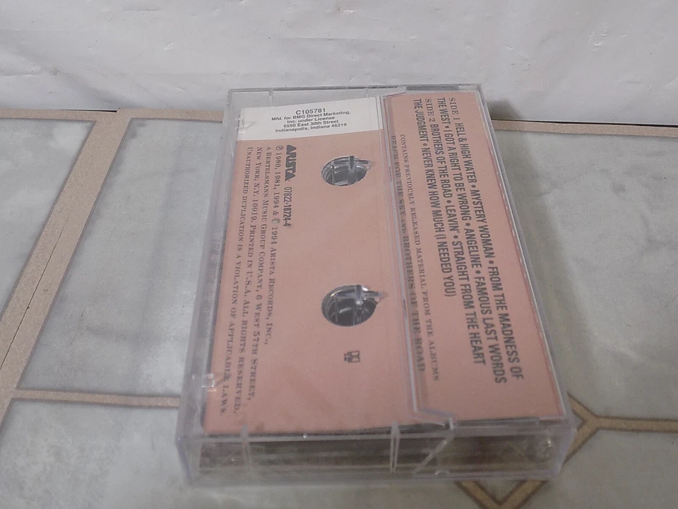 THE ALLMAN BROTHERS BAND - HELL & HIGH WATER (Cassette, 1994, Arista/BMG) 18724- - Image 4 of 4