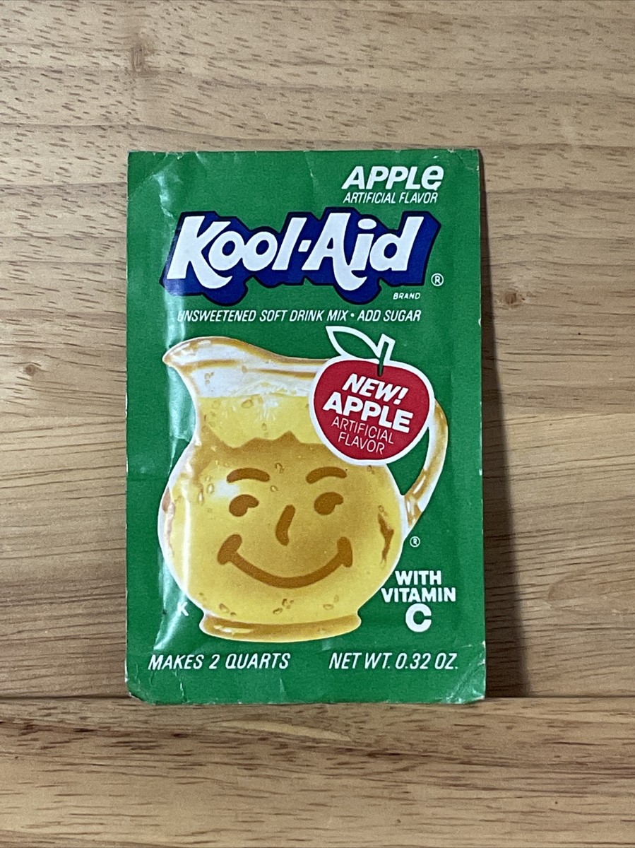 【Promo】Original Flavor / When I Make It Vintage Fla-Vor-Aid Packet STRAWBERRY NOS with VITAMIN C