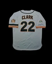 Will Clark Jersey San Francisco Giants 1989 Throwback Battle Of The Bay Patch!