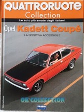 LIBRO FASCICOLO QUATTRORUOTE COLLECTION FABBRI EDITORI _ OPEL KADETT COUPE'