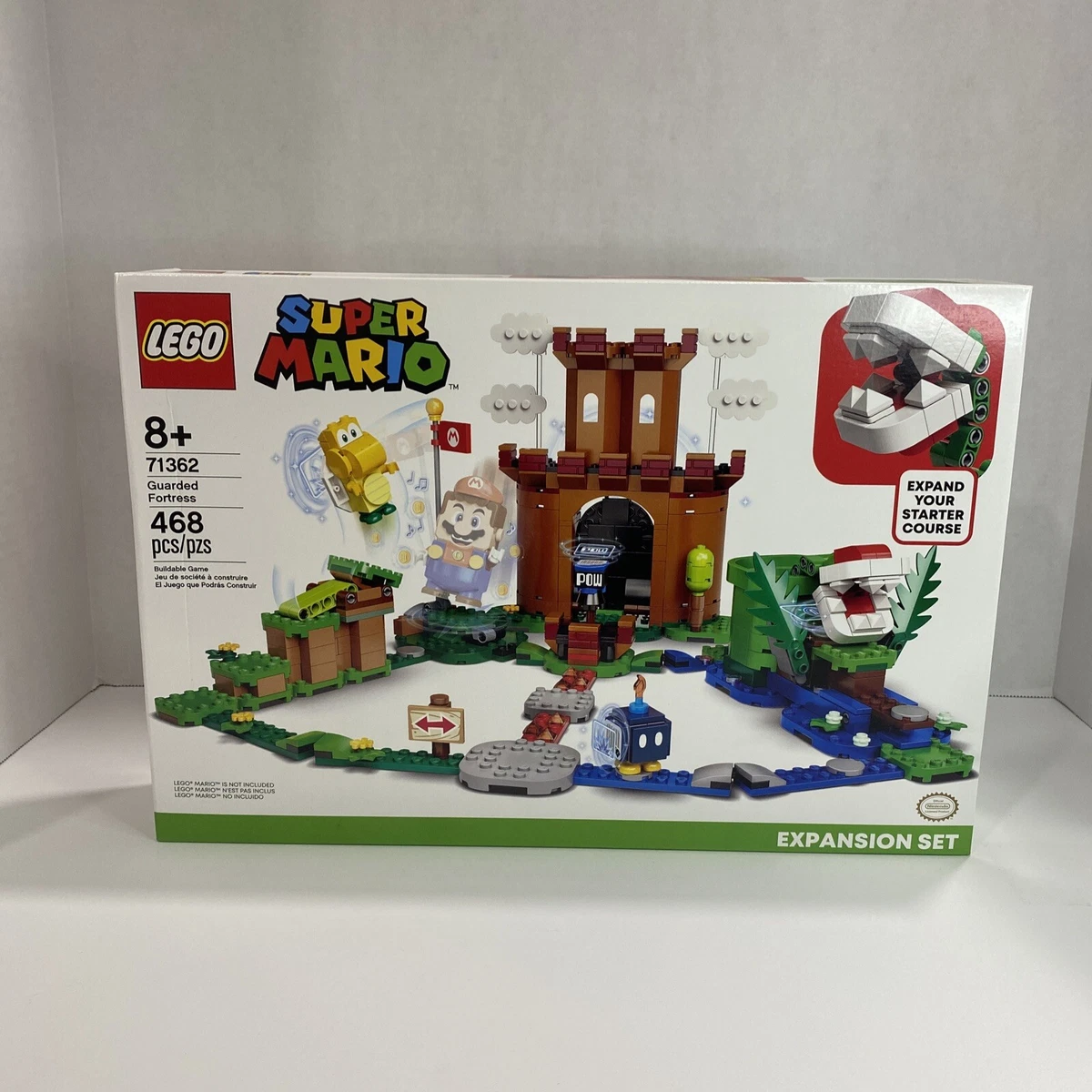 LEGO Super Mario 71362 Guarded Fortress Expansion Set Brand New Sealed Retired