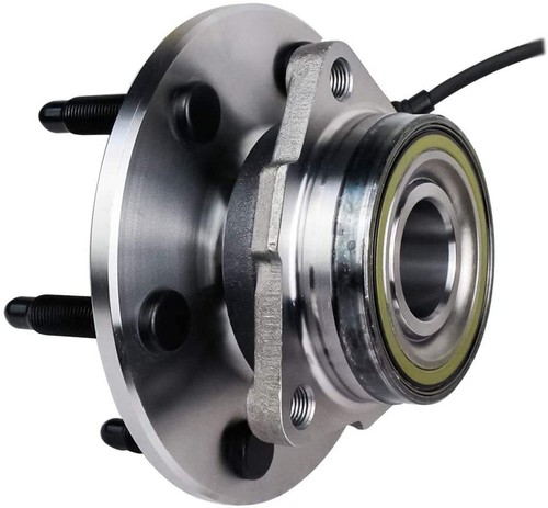 4x4 MOOG Front Wheel Bearing & Hub Pair for Sierra Silverado Escalade Tahoe 6Lug - Picture 9 of 10