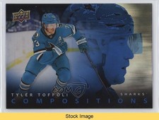2025-26 Upper Deck Series 1 Compositions Tyler Toffoli #CMP-23 READ 1s7b