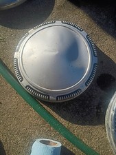 Vintage Plymouth Dodge Dog Feeder Hubcap Police