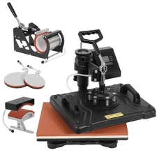 5-in-1 Heat Press Heat Transfer Machine for Tumbler, Mugs, Cups