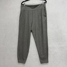 Vuori Jogger Pants Womens XL Gray High Rise Soft Tapered Lounge Athleisure