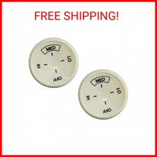 2PCS Baseboard Heater Thermostat Temperature Control Dial Knob Replacement Base