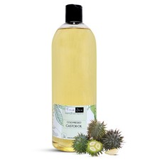 1 Litre Castor Oil 100% Pure Cold Pressed (1000ml) - BP Grade!