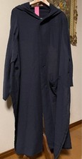 Y's PINK Yohji Yamamoto Hooded Shawl Long Coat Gown Black M size New Unused