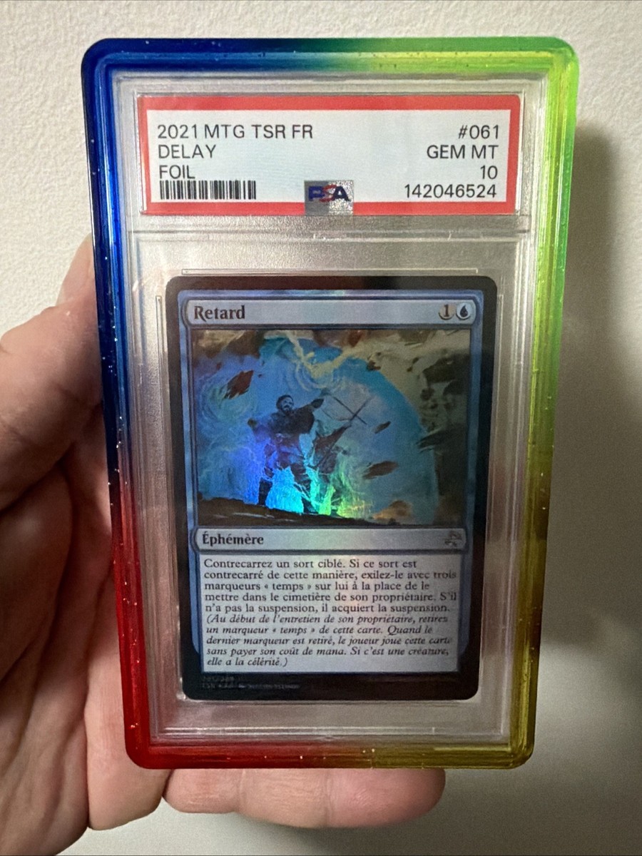 2021 MTG FRENCH TIME SPIRAL REMASTERED #061 Foil DELAY ( Retard