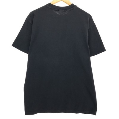 Vintage 80'S Hanes BEEFY-T Blue Tag Printed T-shirt Made in USA