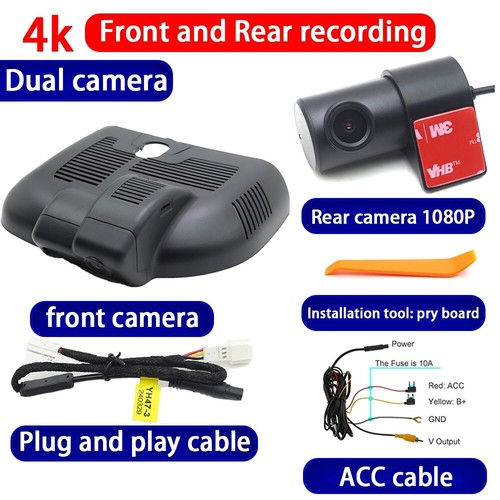 4K DVR Dash Cam Camera For Benz GLA H247 GLA200 GLA220 GLA250 2024 2025 2026 - Picture 8 of 22