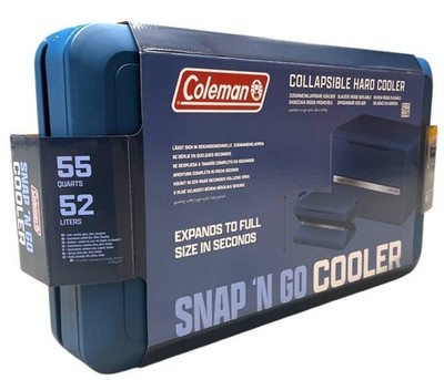 Coleman Snap-N-Go Qt 55 faltbare Kühlbox 52 Liter Sapphire 2229731