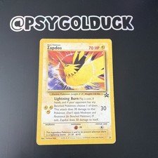 Zapdos 23 Promo Wizards Black Star Promos Pokemon Heavily Played C29 on eBay