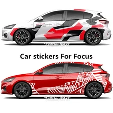 Car stickers For Ford Focus 2019 body color decoration modified exterior decals
