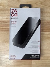 ZAGG Invisible Shield Glass Privacy 360 Screen Protector for iPhone 15 Pro Max
