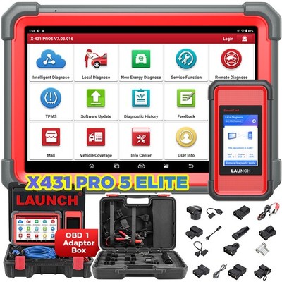 X431 PRO 5 Profi KFZ OBD2 Diagnosegerät ALLE SYSTEM ECU Key Program TPMS